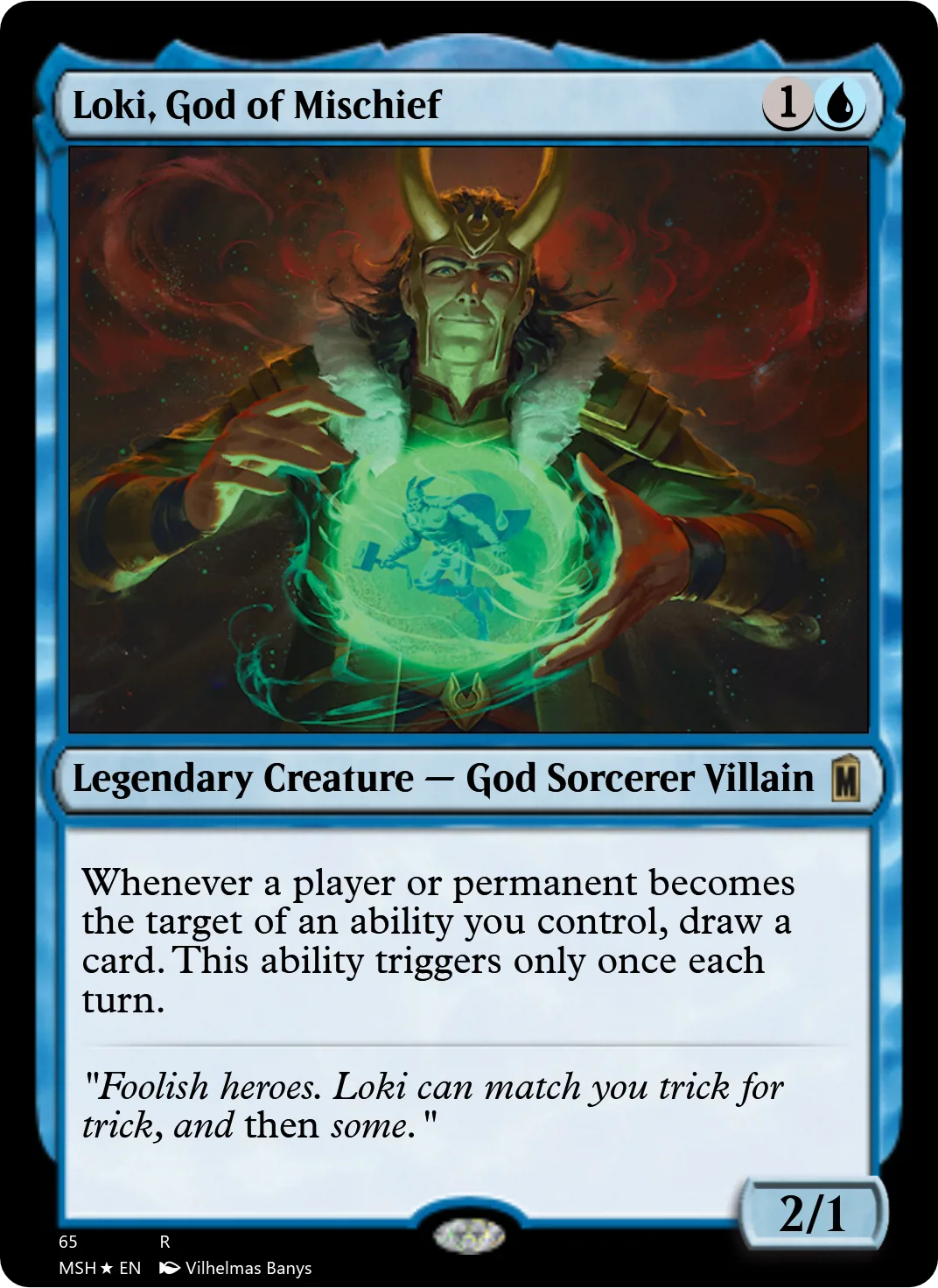 Loki, God of Mischief