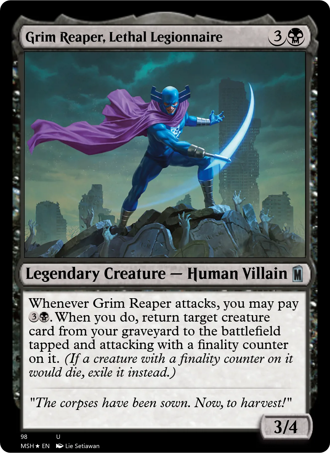 Grim Reaper, Lethal Legionnaire