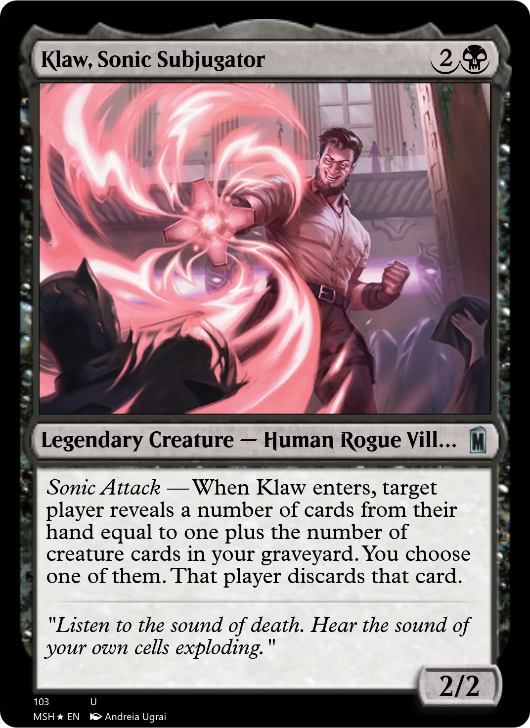 Klaw, Sonic Subjugator