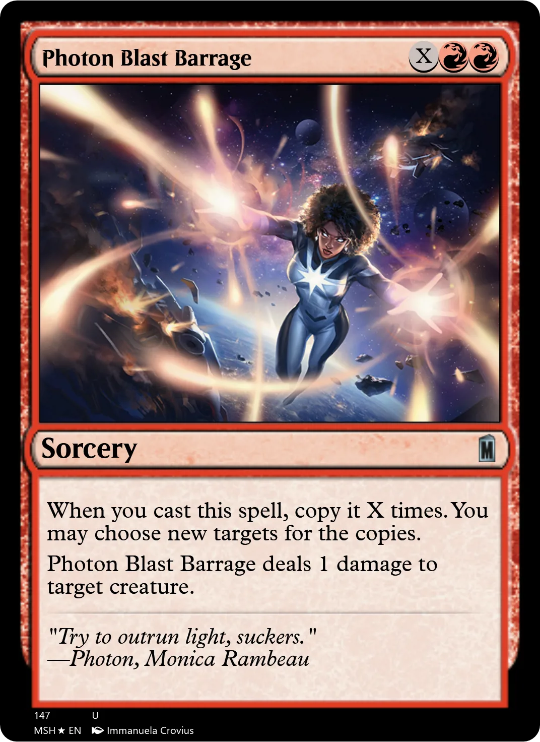 Photon Blast Barrage