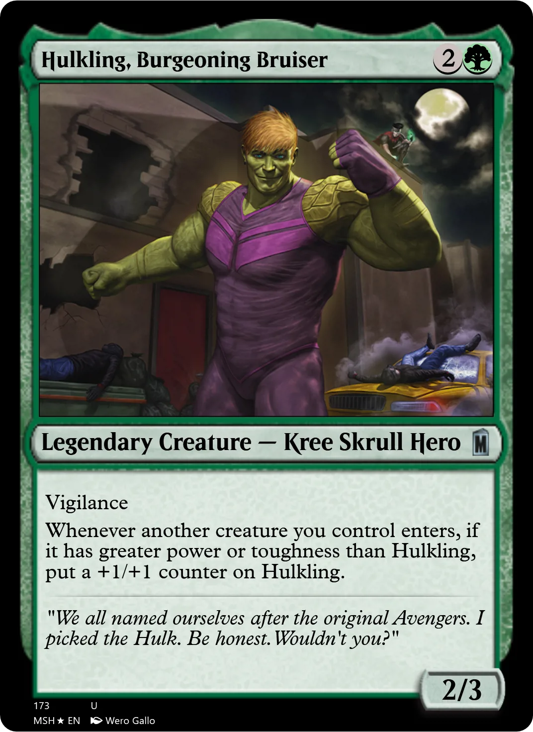 Hulkling, Burgeoning Bruiser