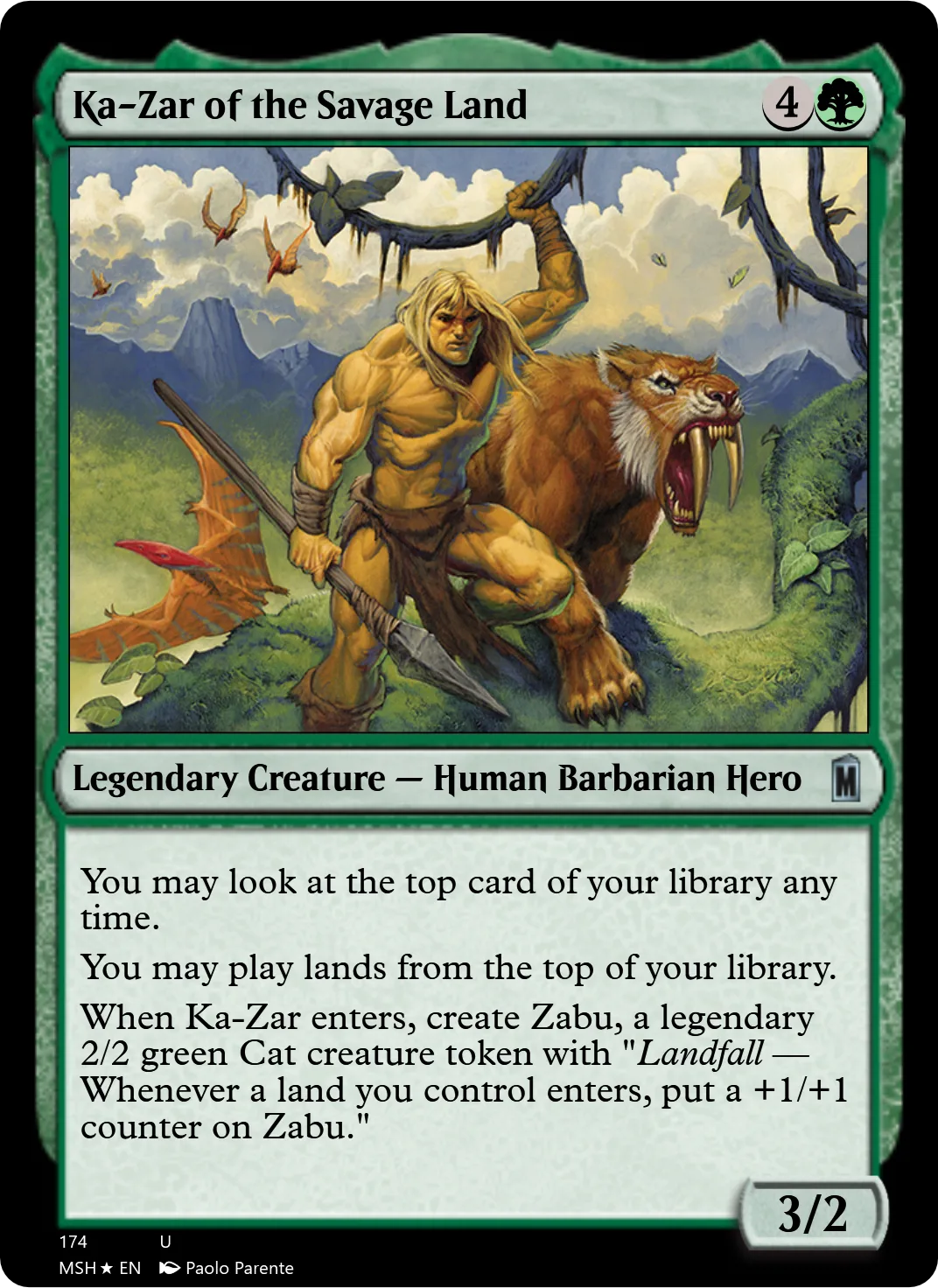 Ka-Zar of the Savage Land