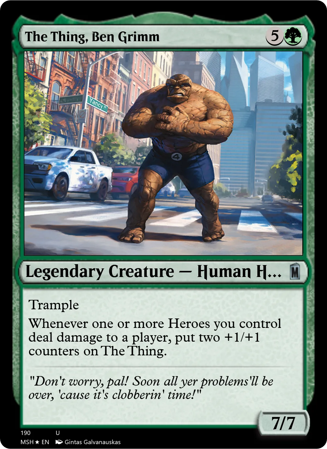 The Thing, Ben Grimm
