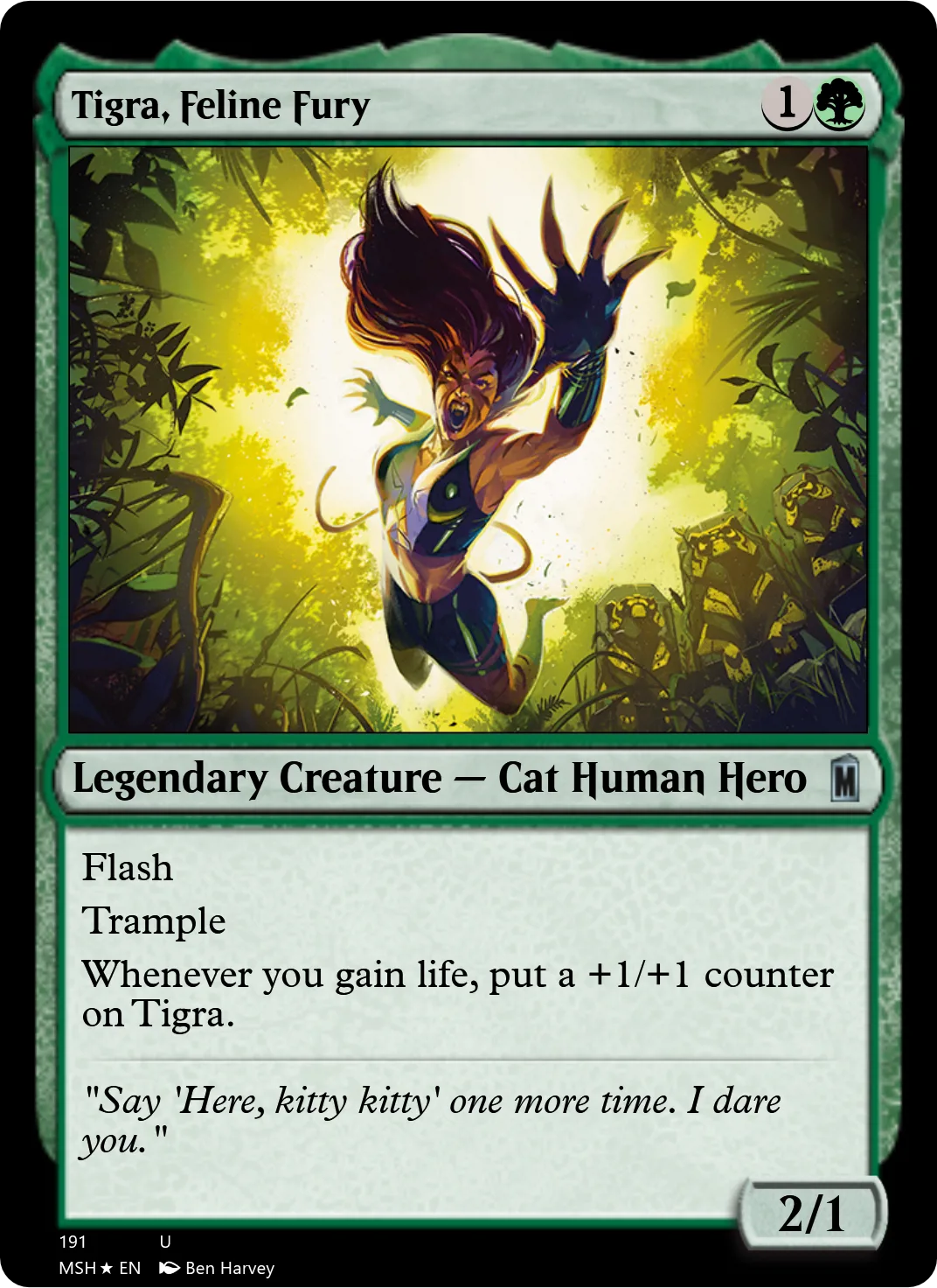 Tigra, Feline Fury