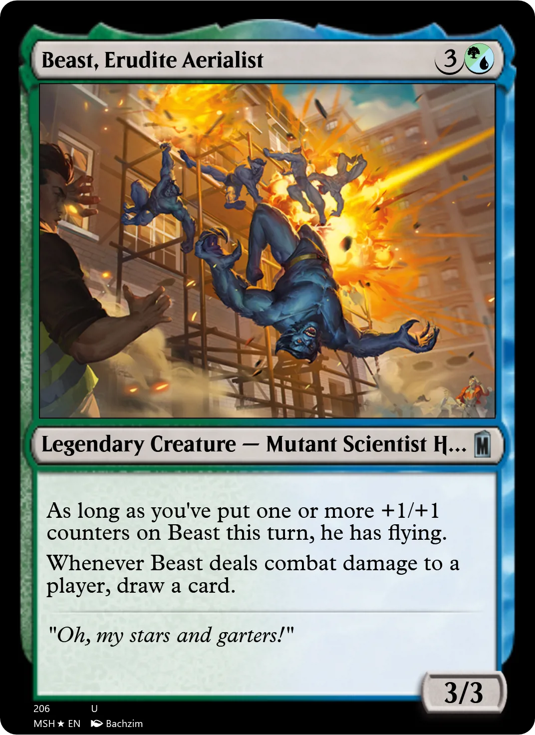 Beast, Erudite Aerialist