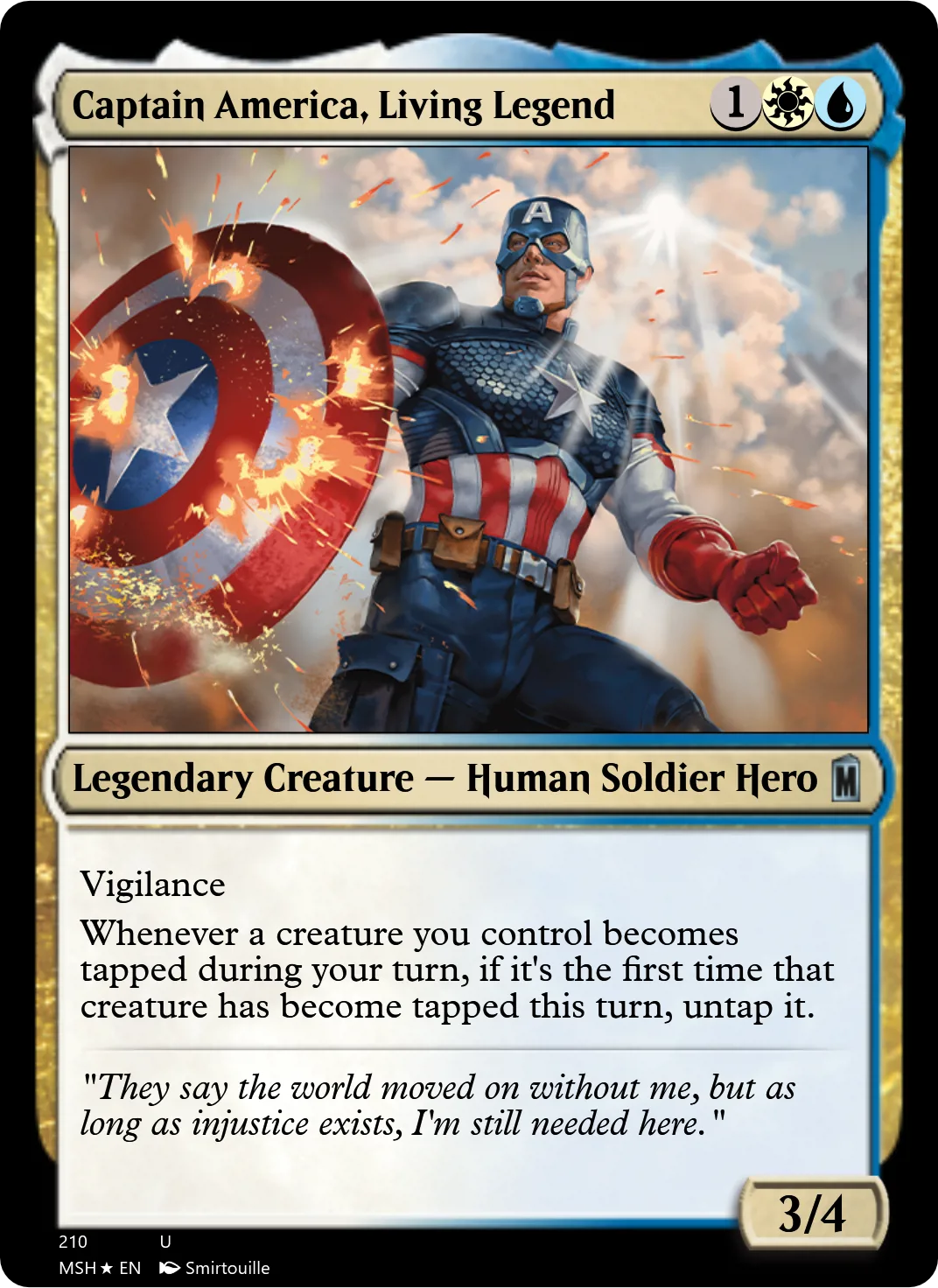 Captain America, Living Legend