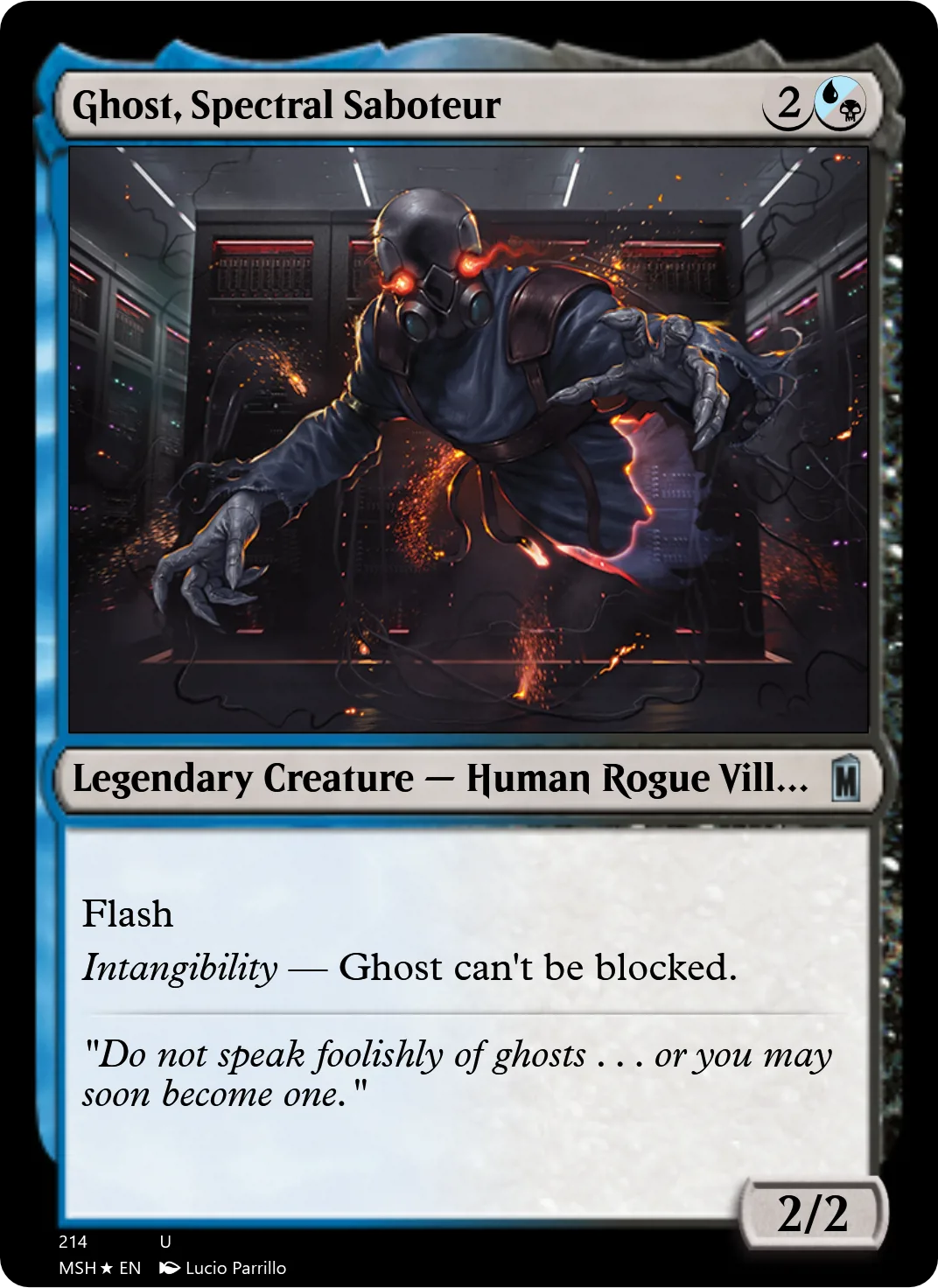 Ghost, Spectral Saboteur