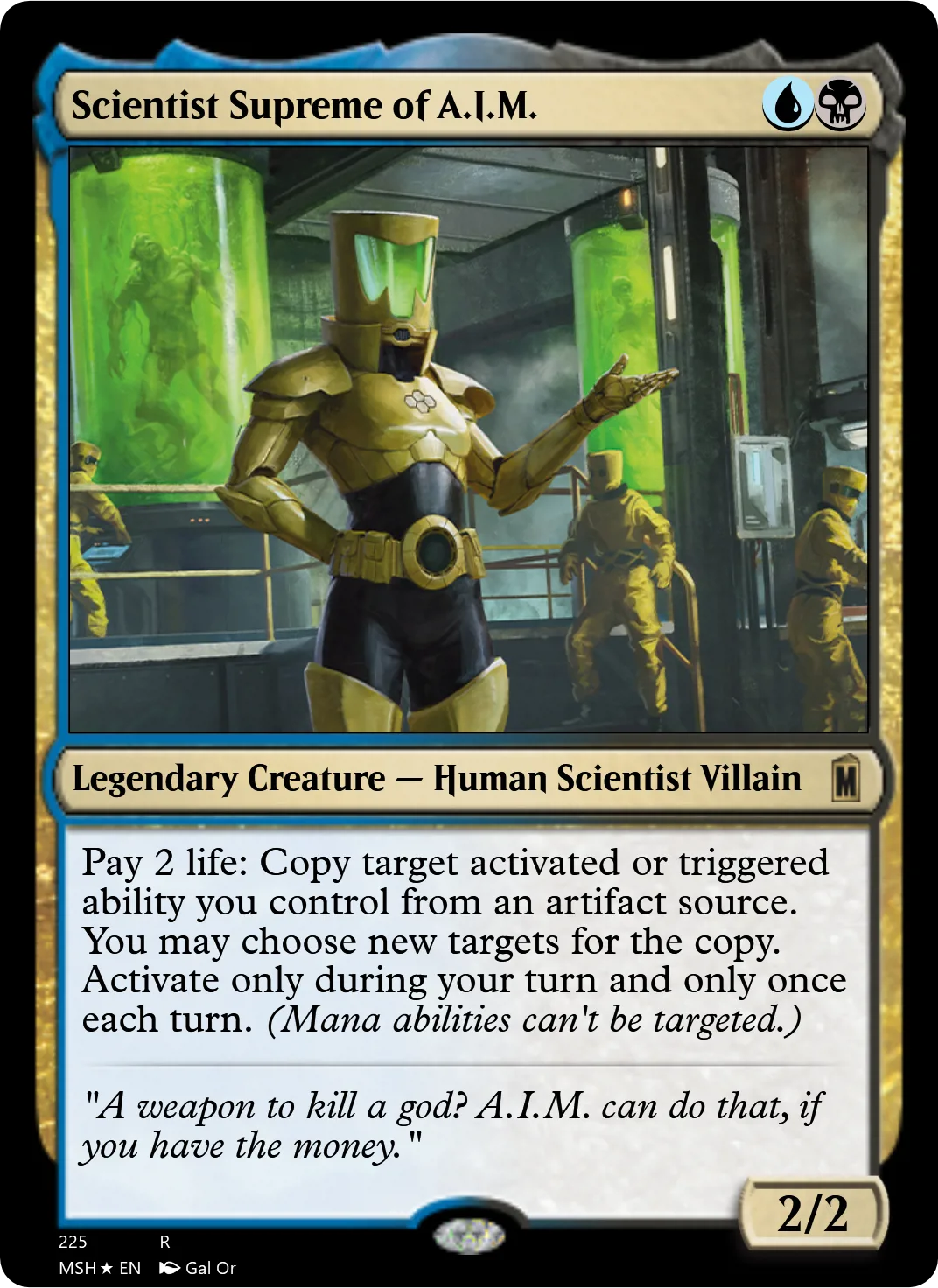 Scientist Supreme of A.I.M.