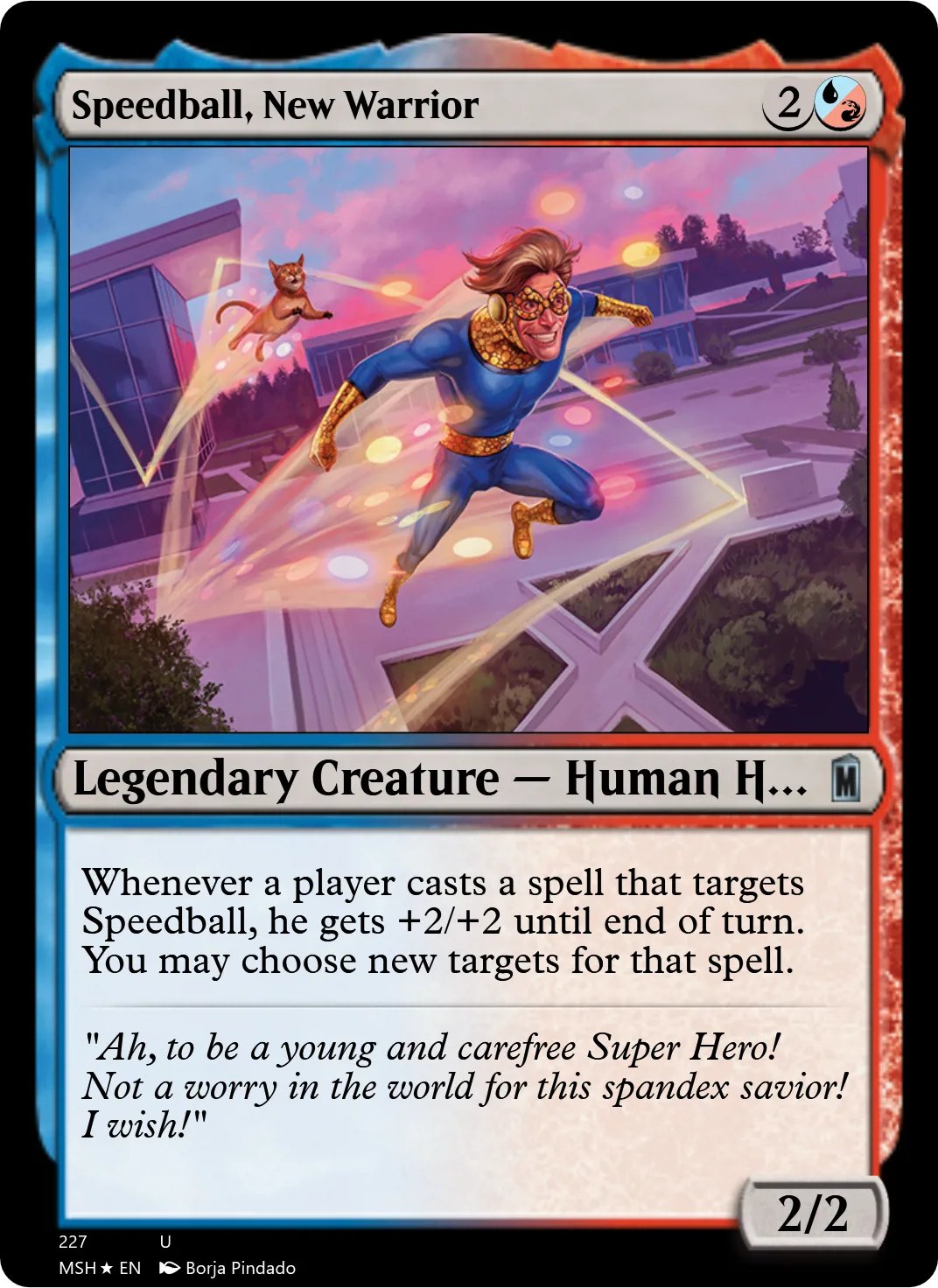 Speedball, New Warrior