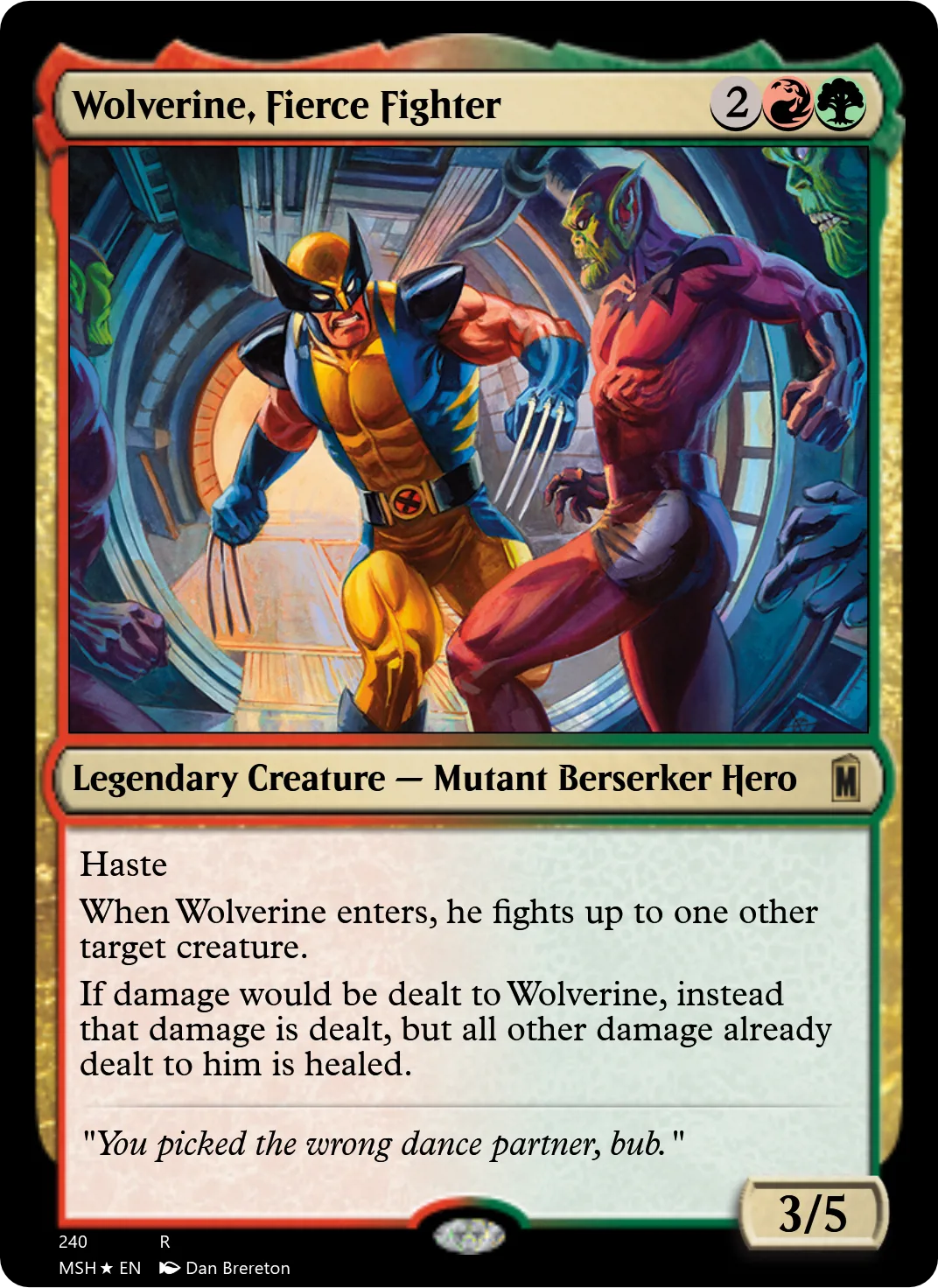 Wolverine, Fierce Fighter