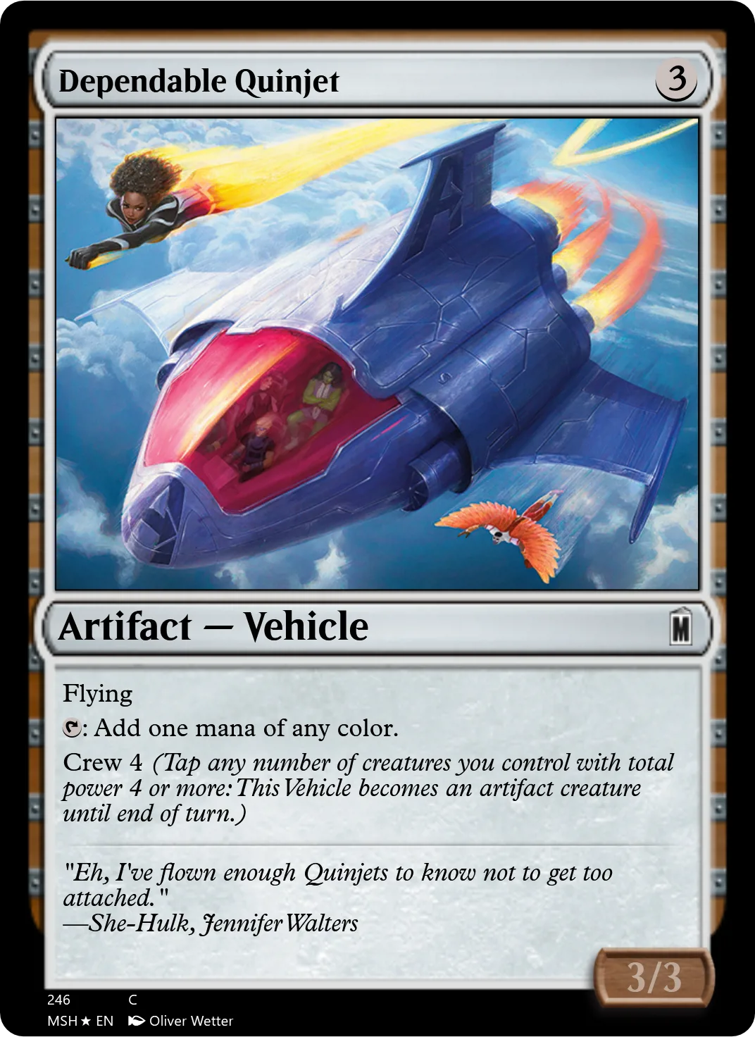 Dependable Quinjet