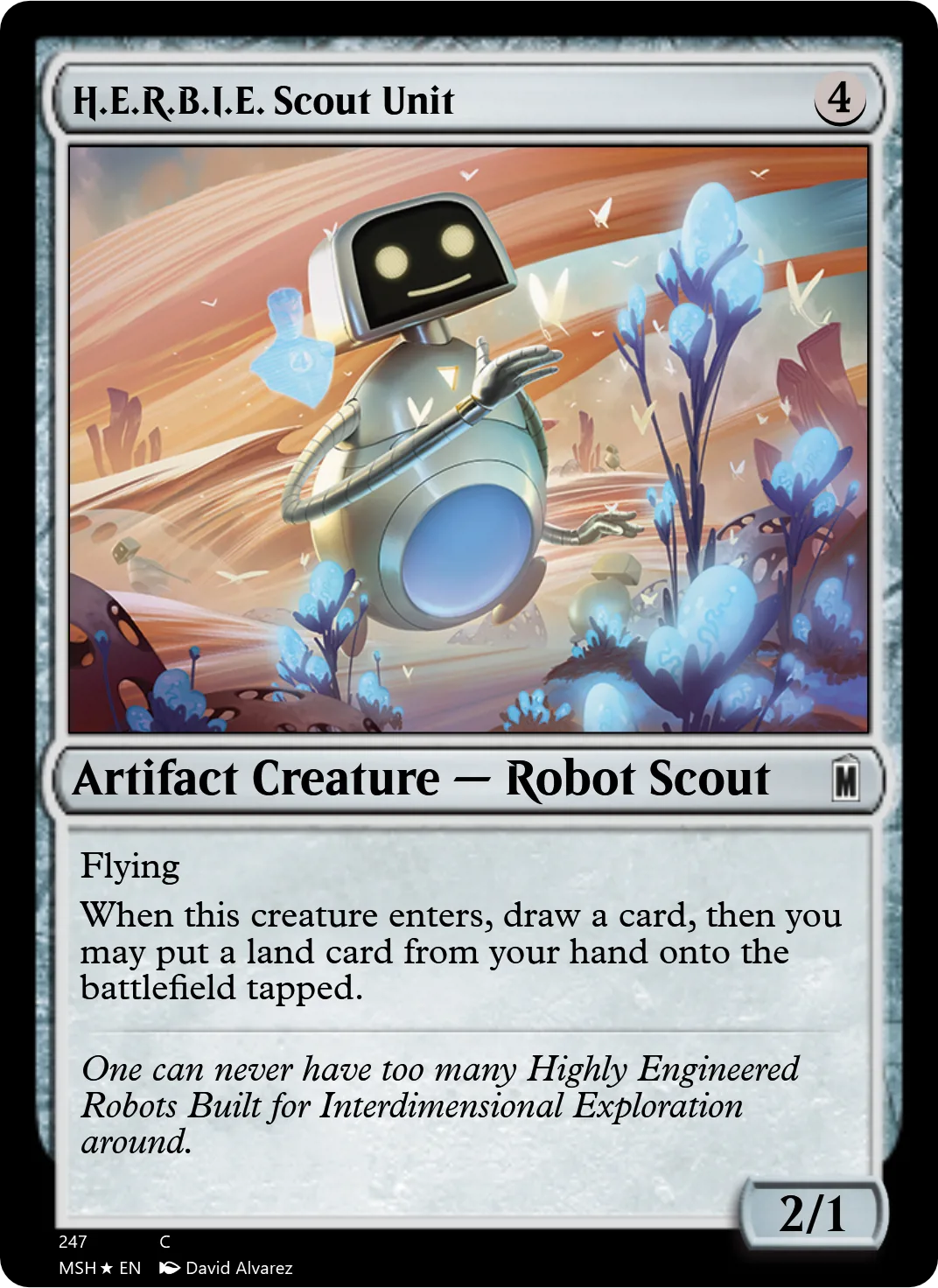 H.E.R.B.I.E. Scout Unit