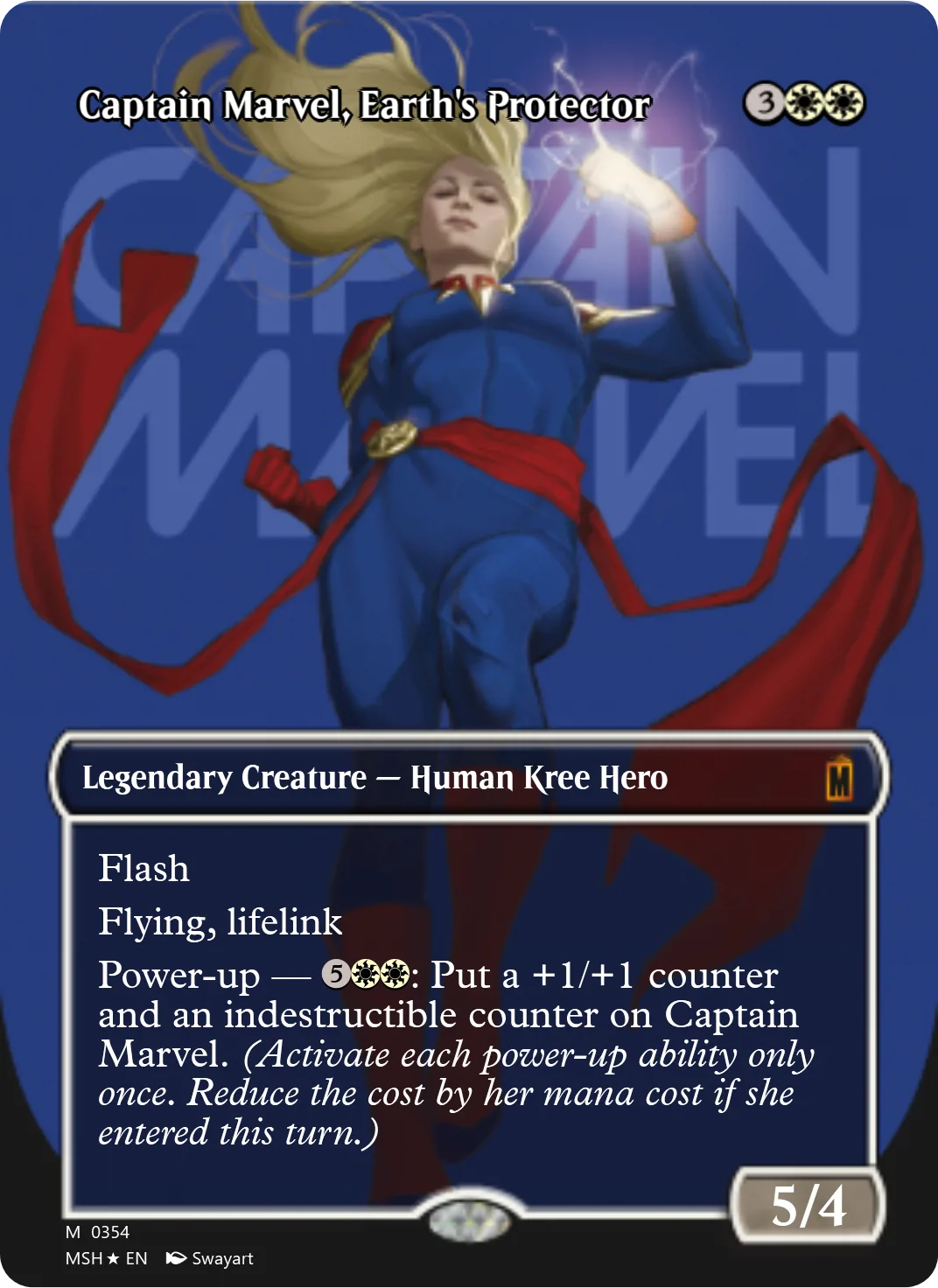 Captain Marvel, Earth's Protector