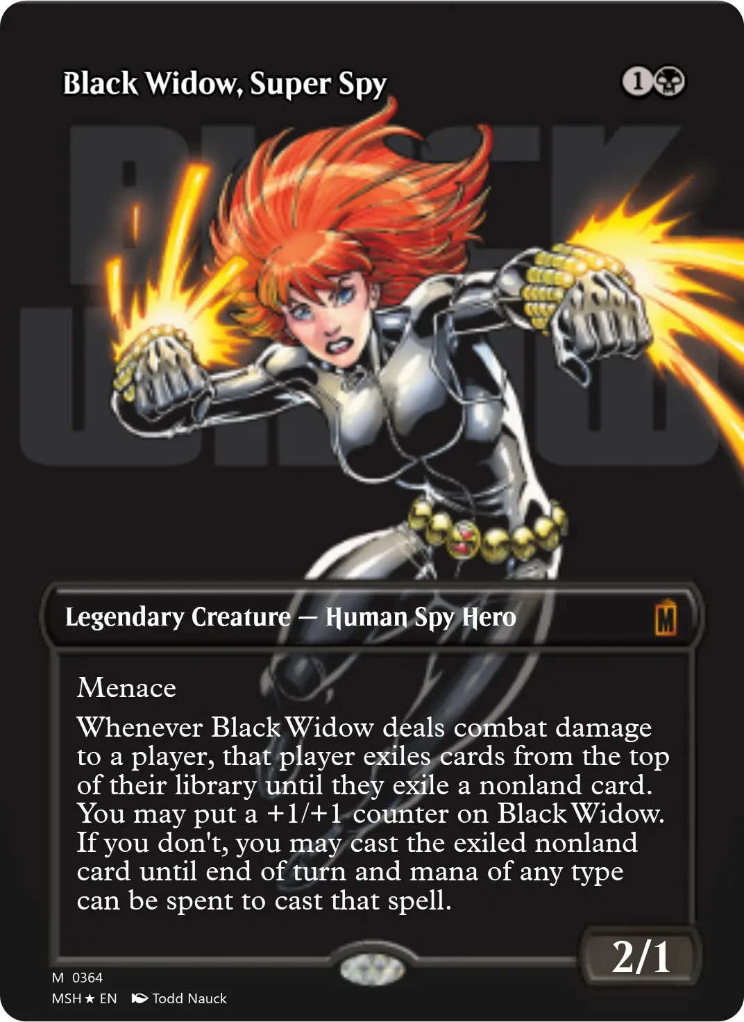Black Widow, Super Spy