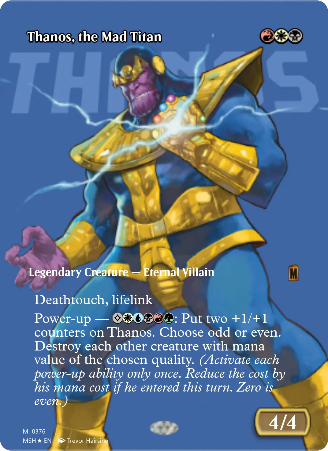 Thanos, the Mad Titan