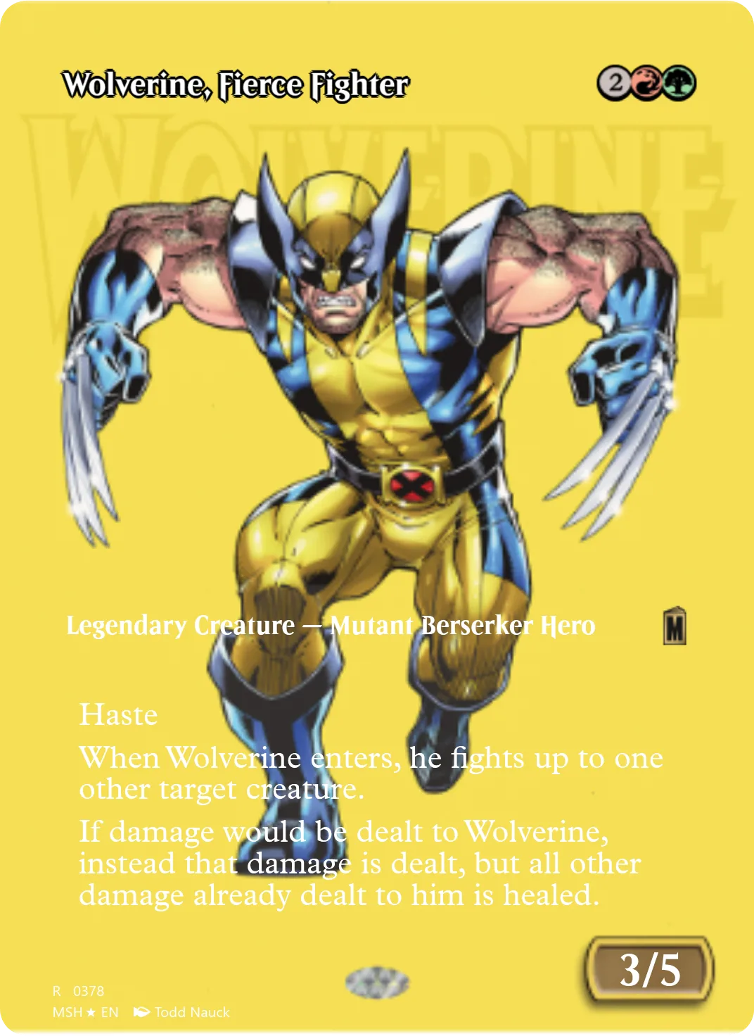 Wolverine, Fierce Fighter