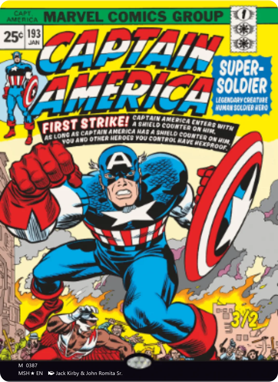 Captain America, Super-Soldier