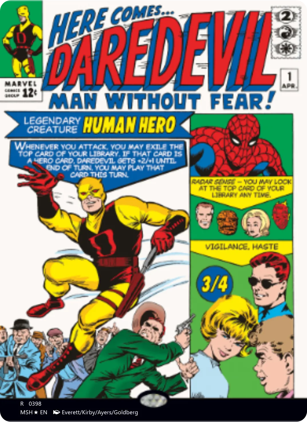 Daredevil, Man Without Fear