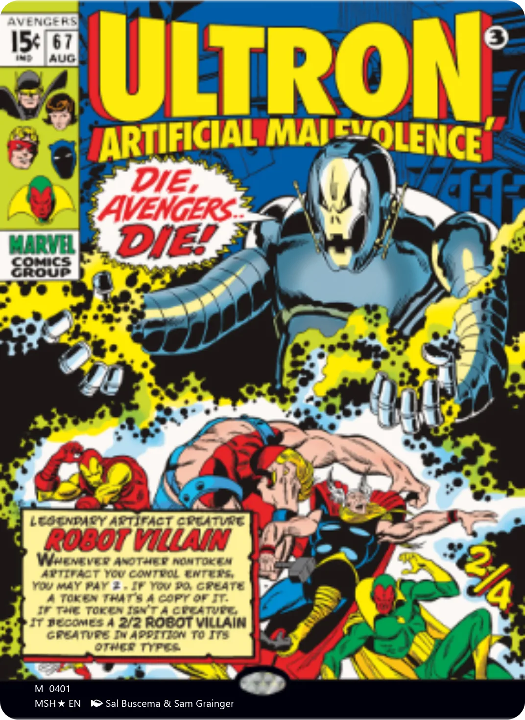 Ultron, Artificial Malevolence