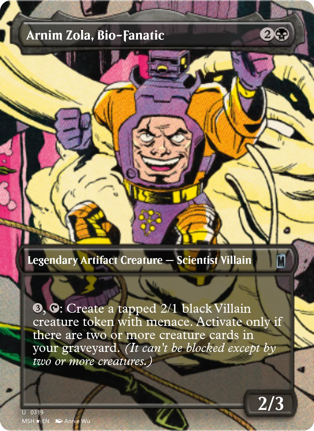Arnim Zola, Bio-Fanatic