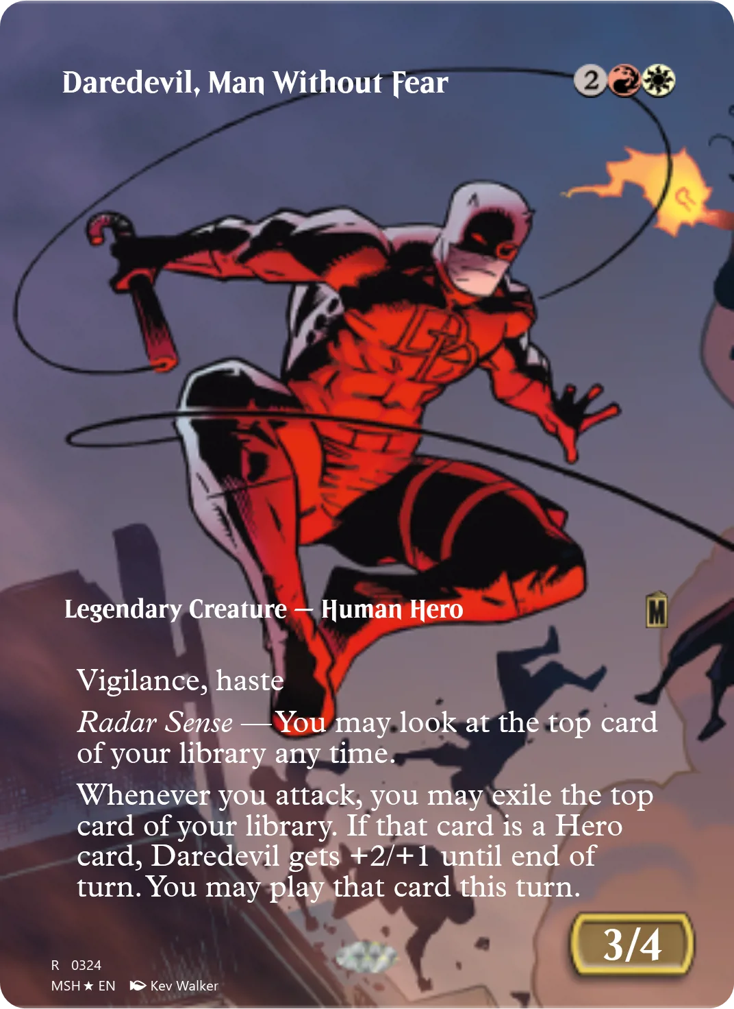 Daredevil, Man Without Fear