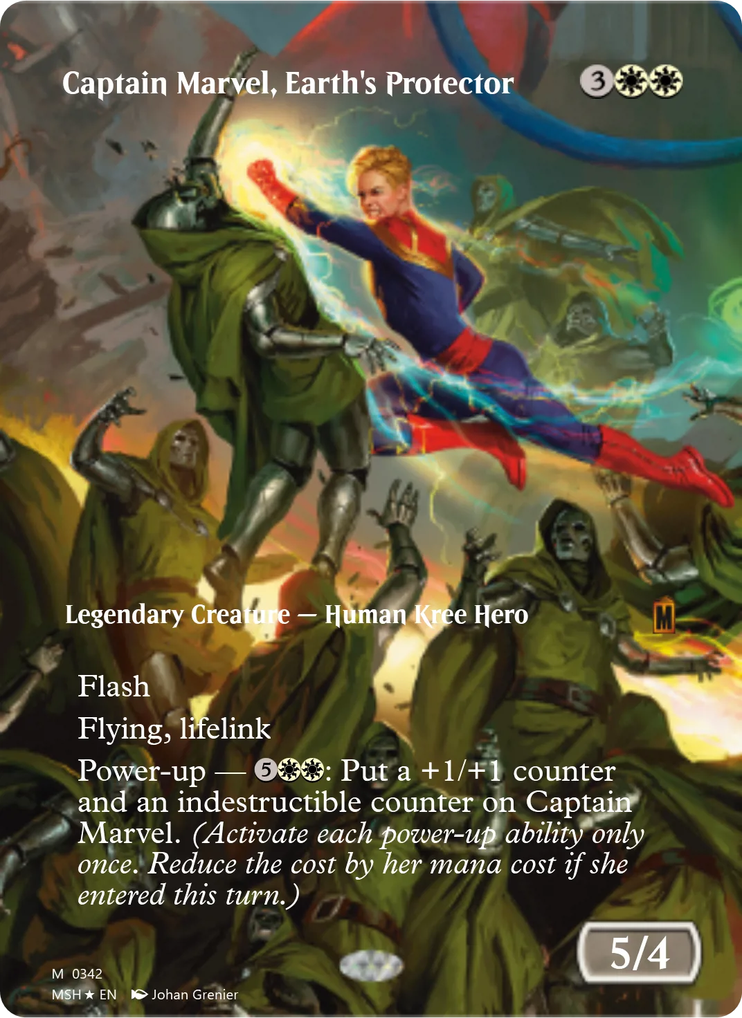 Captain Marvel, Earth's Protector