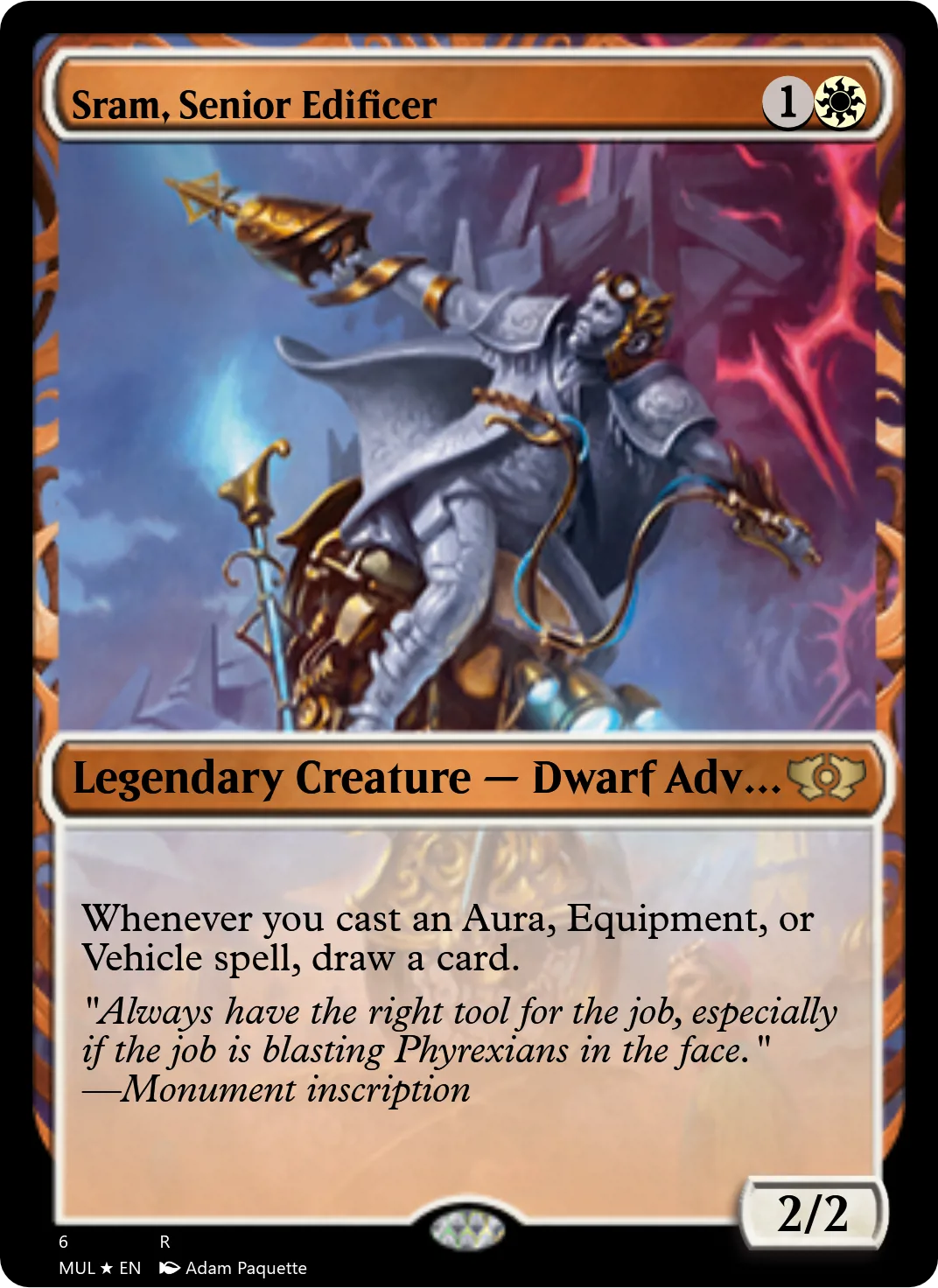 Sram, Senior Edificer