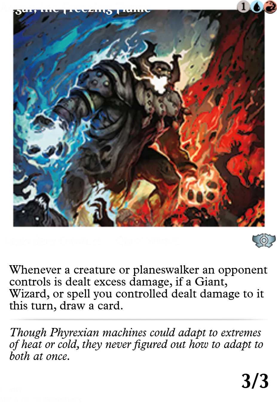Aegar, the Freezing Flame