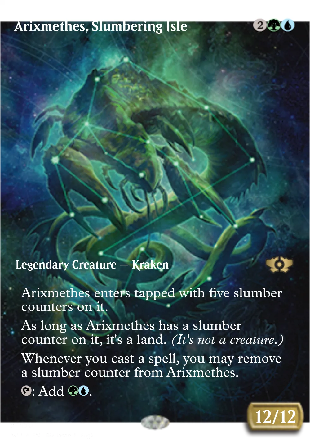 Arixmethes, Slumbering Isle