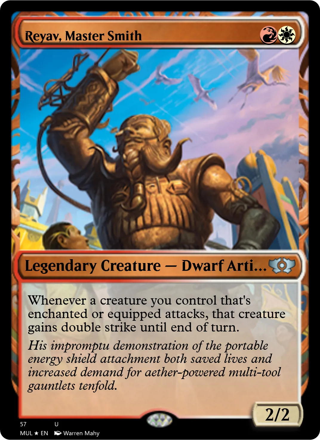 Reyav, Master Smith