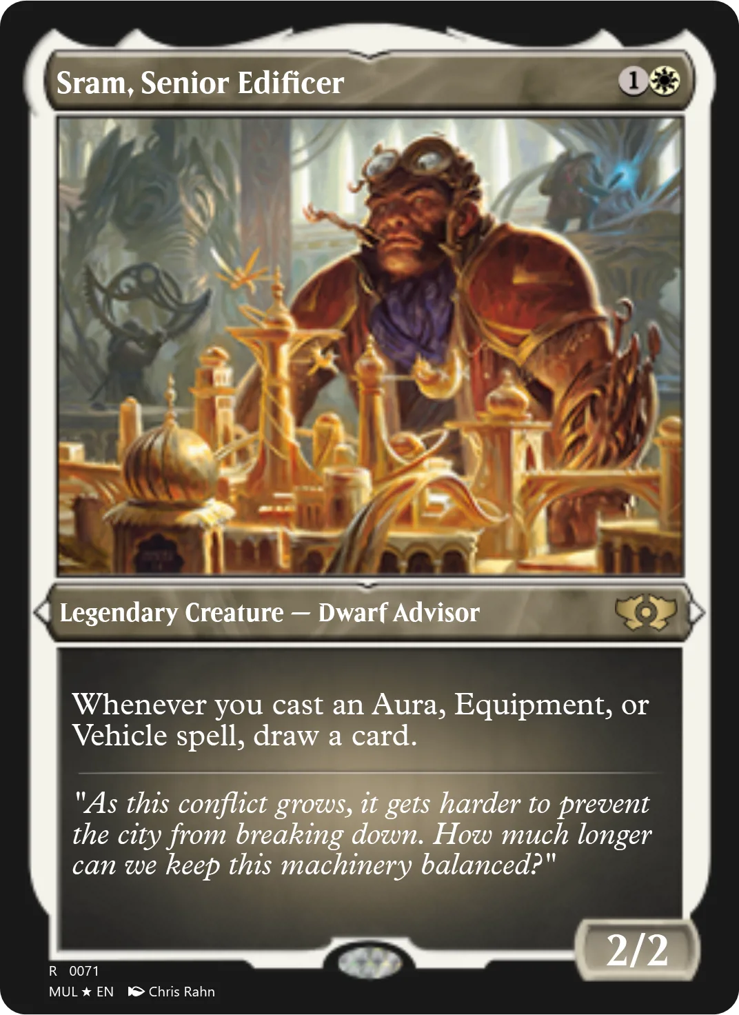 Sram, Senior Edificer