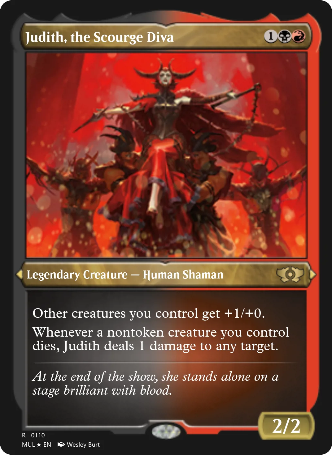Judith, the Scourge Diva