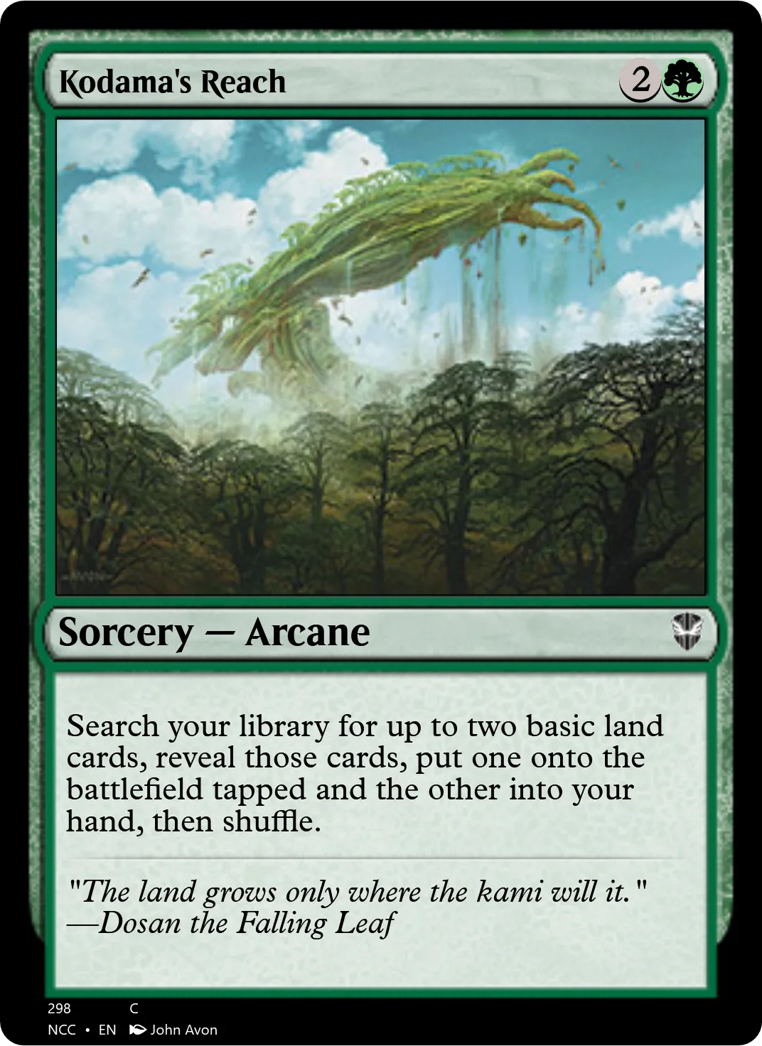 Kodama's Reach