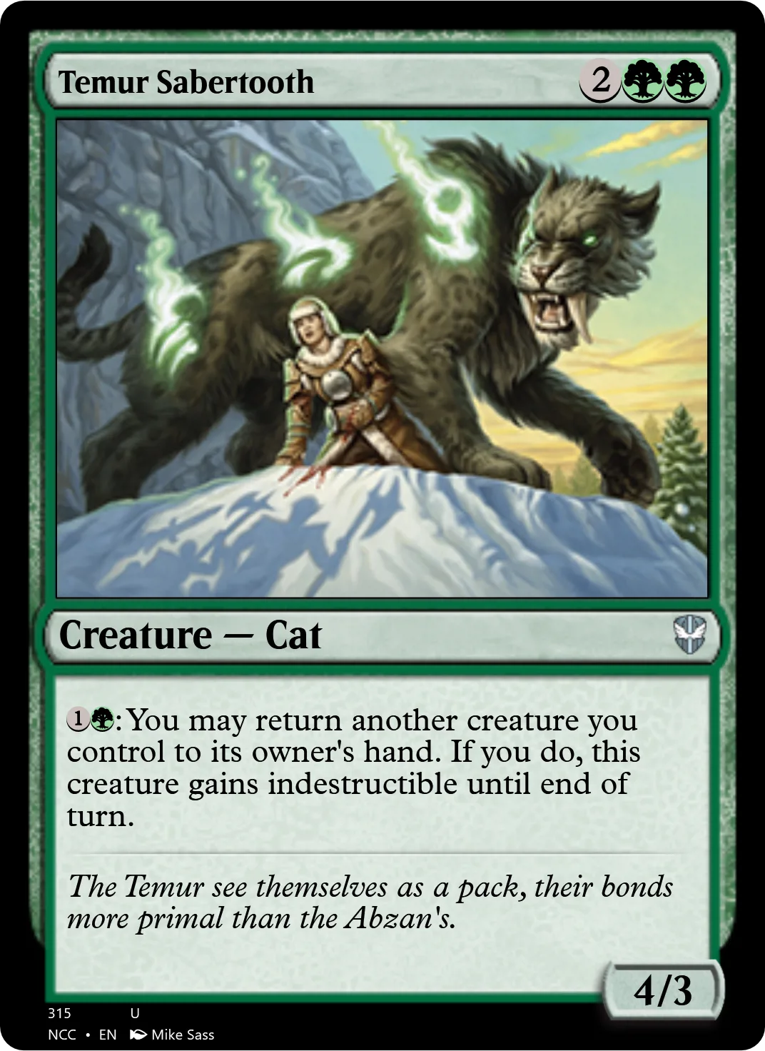 Temur Sabertooth