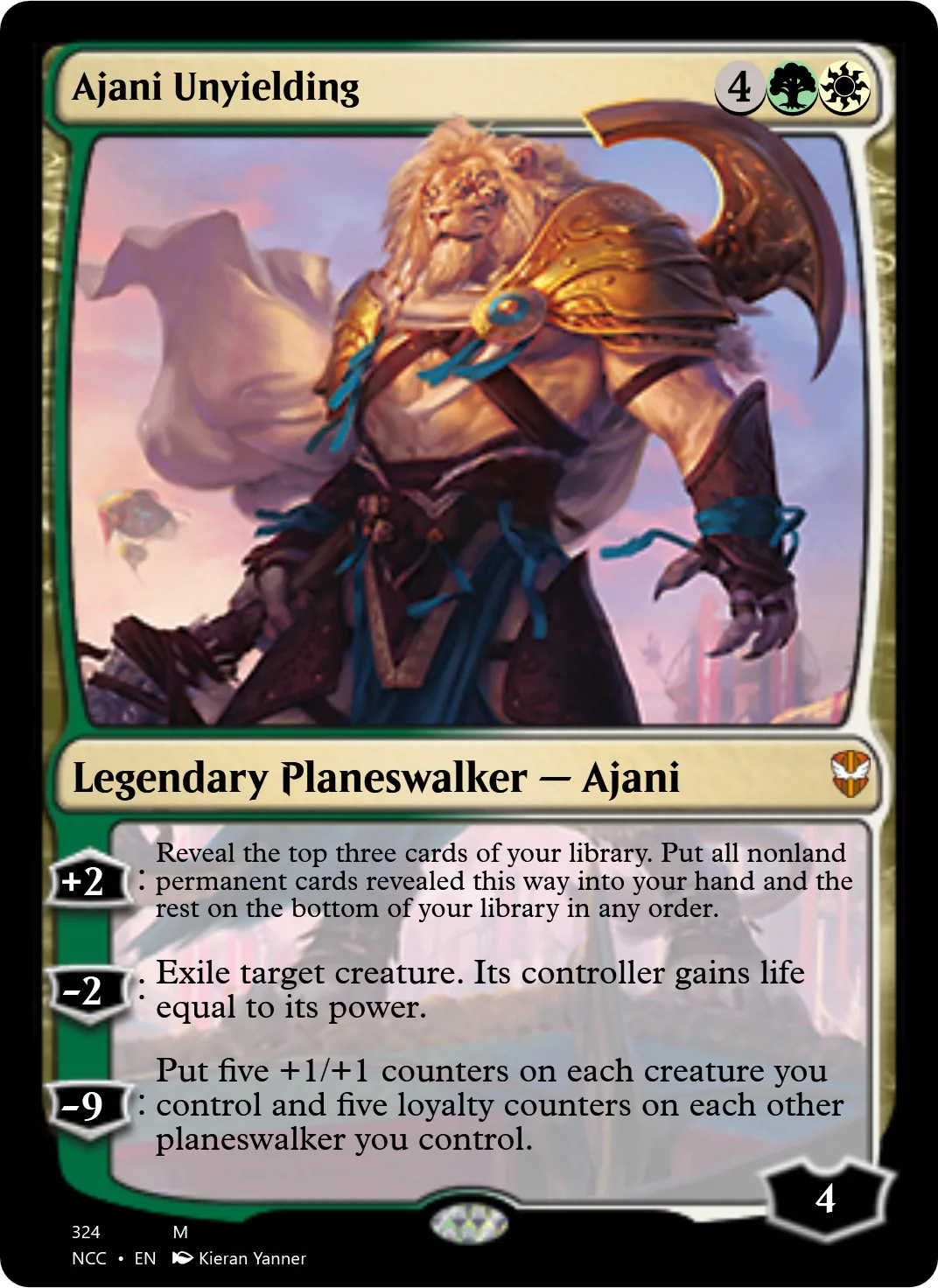 Ajani Unyielding