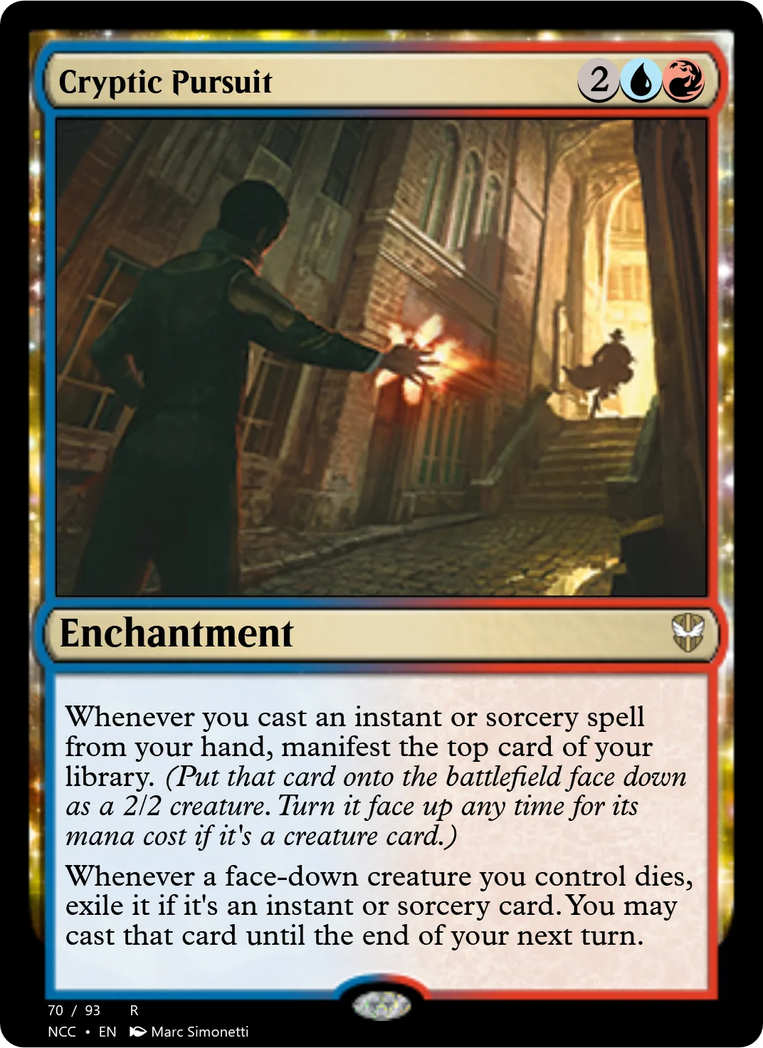 Cryptic Pursuit