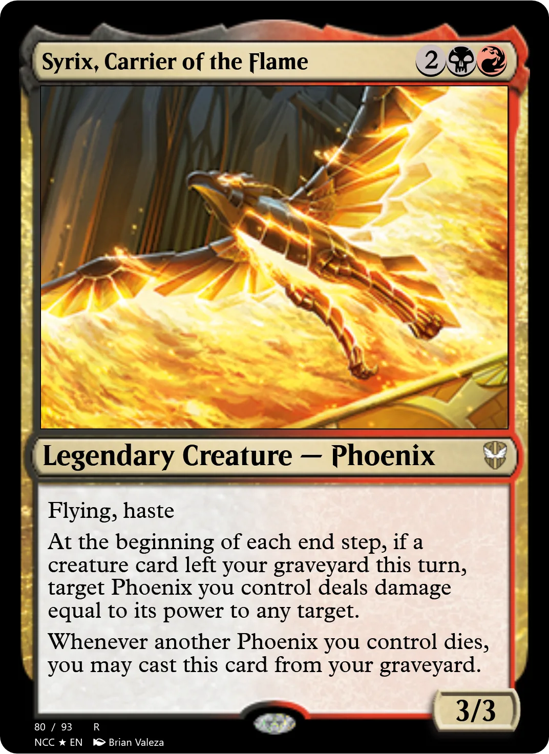 Syrix, Carrier of the Flame