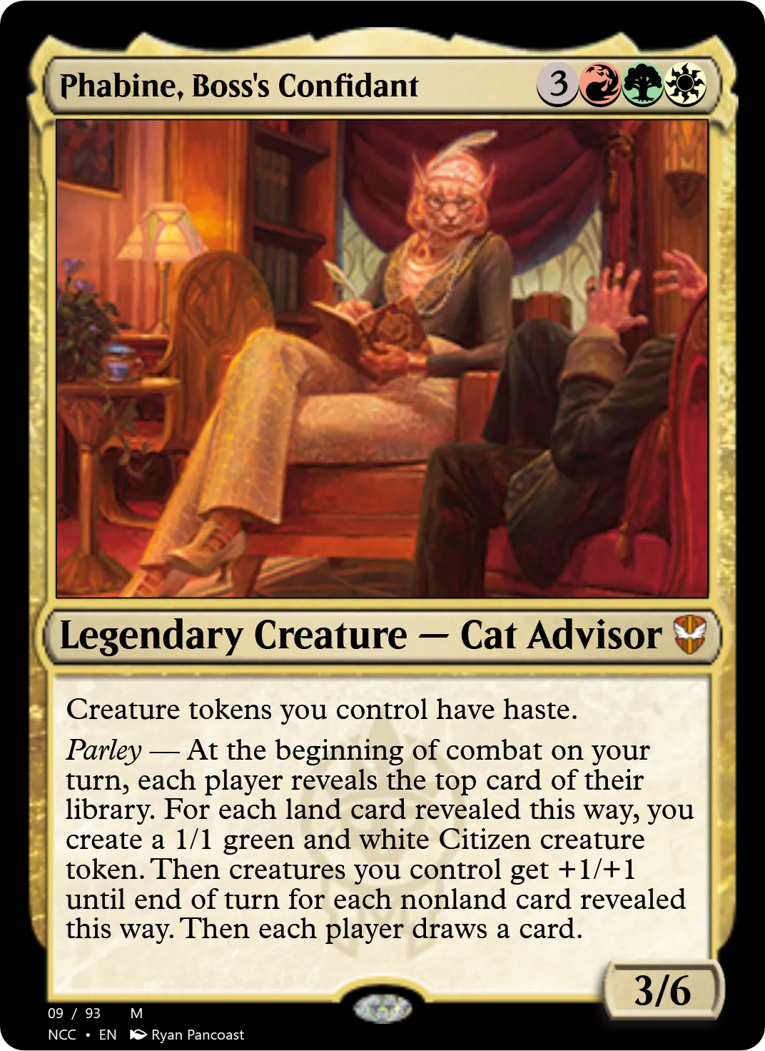 Phabine, Boss's Confidant