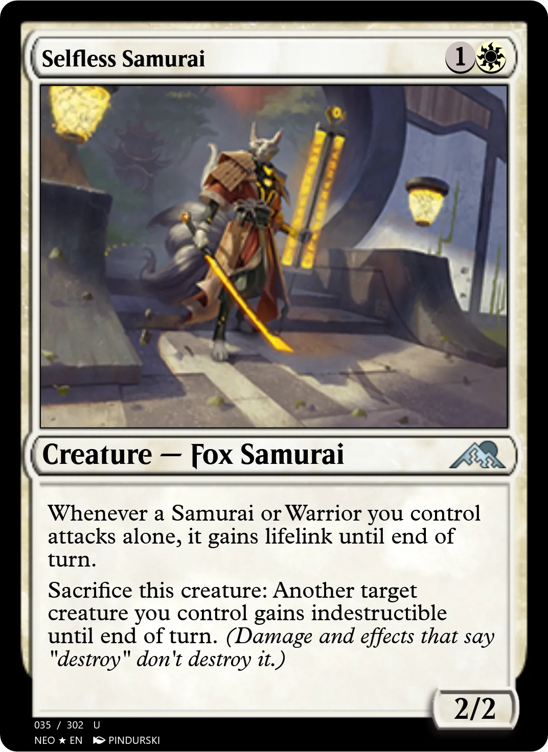 Selfless Samurai
