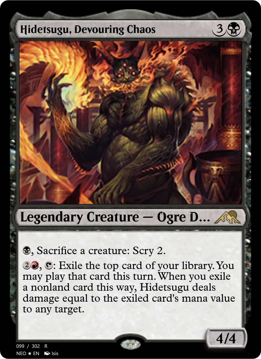 Hidetsugu, Devouring Chaos