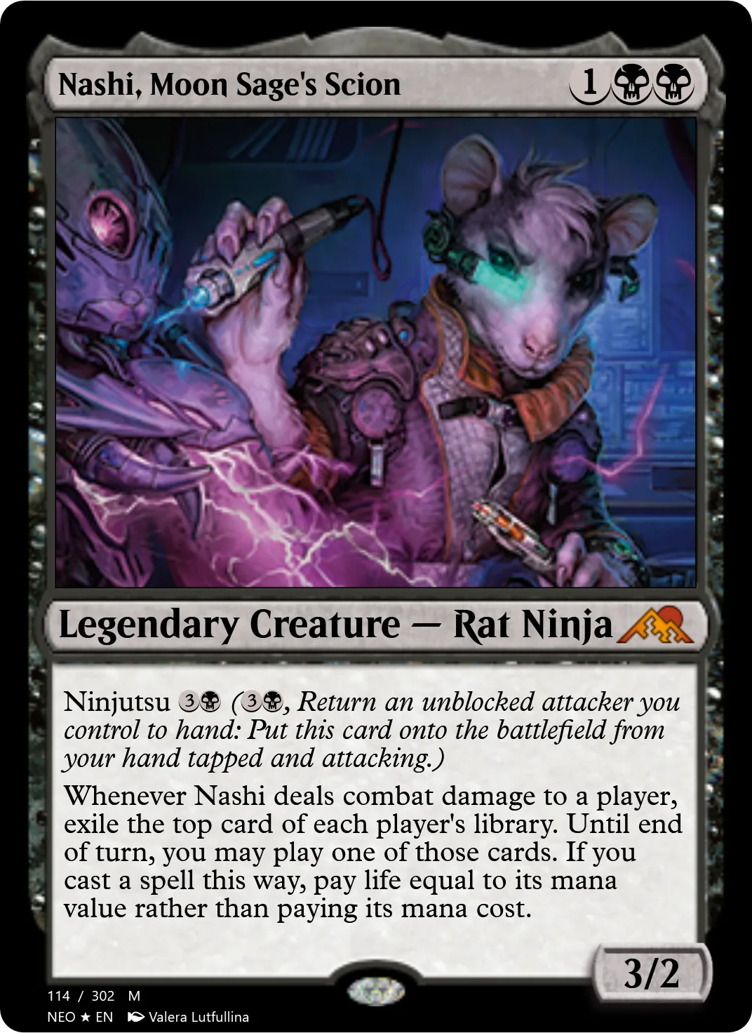 Nashi, Moon Sage's Scion