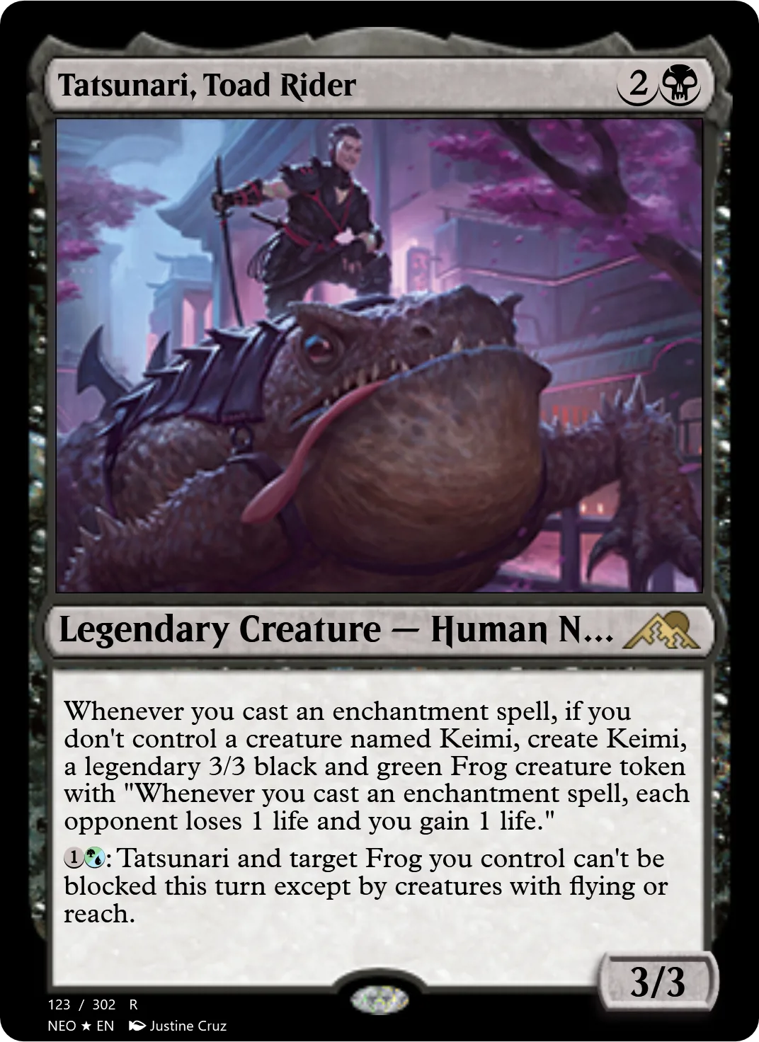 Tatsunari, Toad Rider