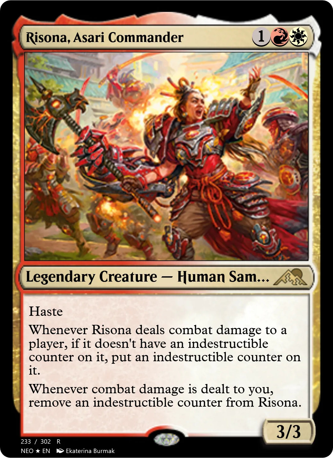 Risona, Asari Commander