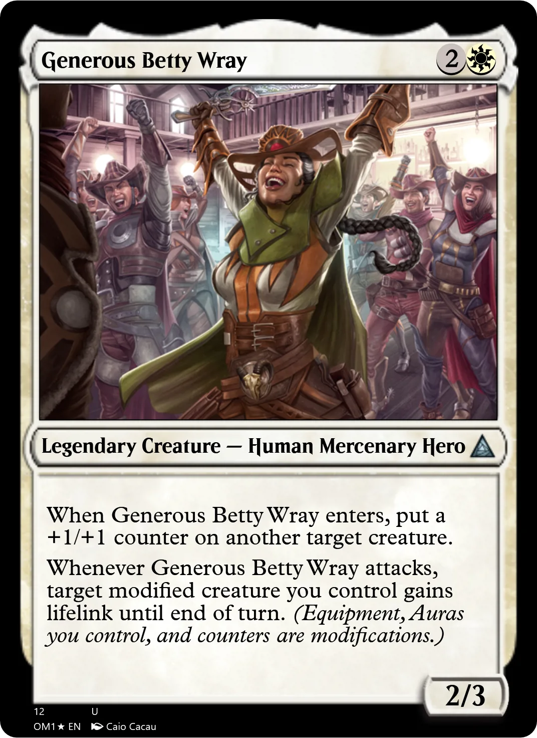 Generous Betty Wray