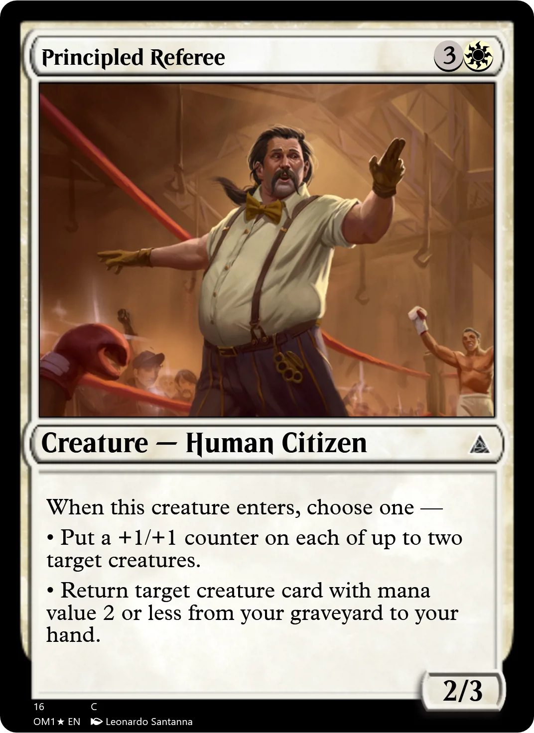 Principled Referee