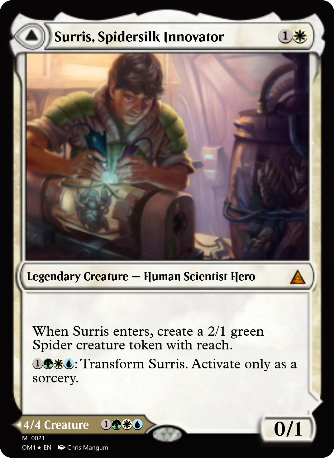 Surris, Spidersilk Innovator
