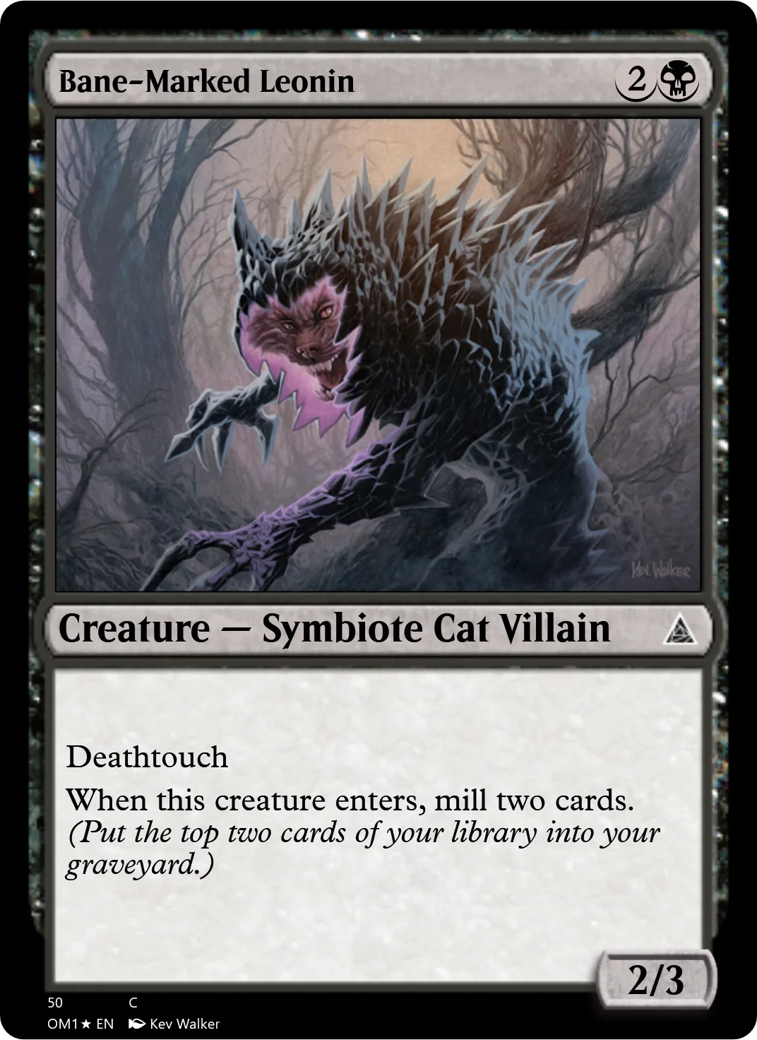 Bane-Marked Leonin