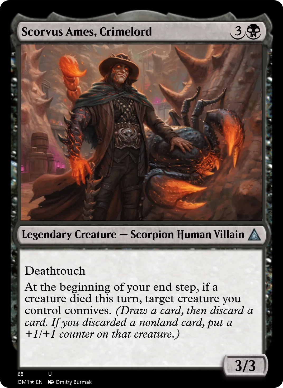 Scorvus Ames, Crimelord