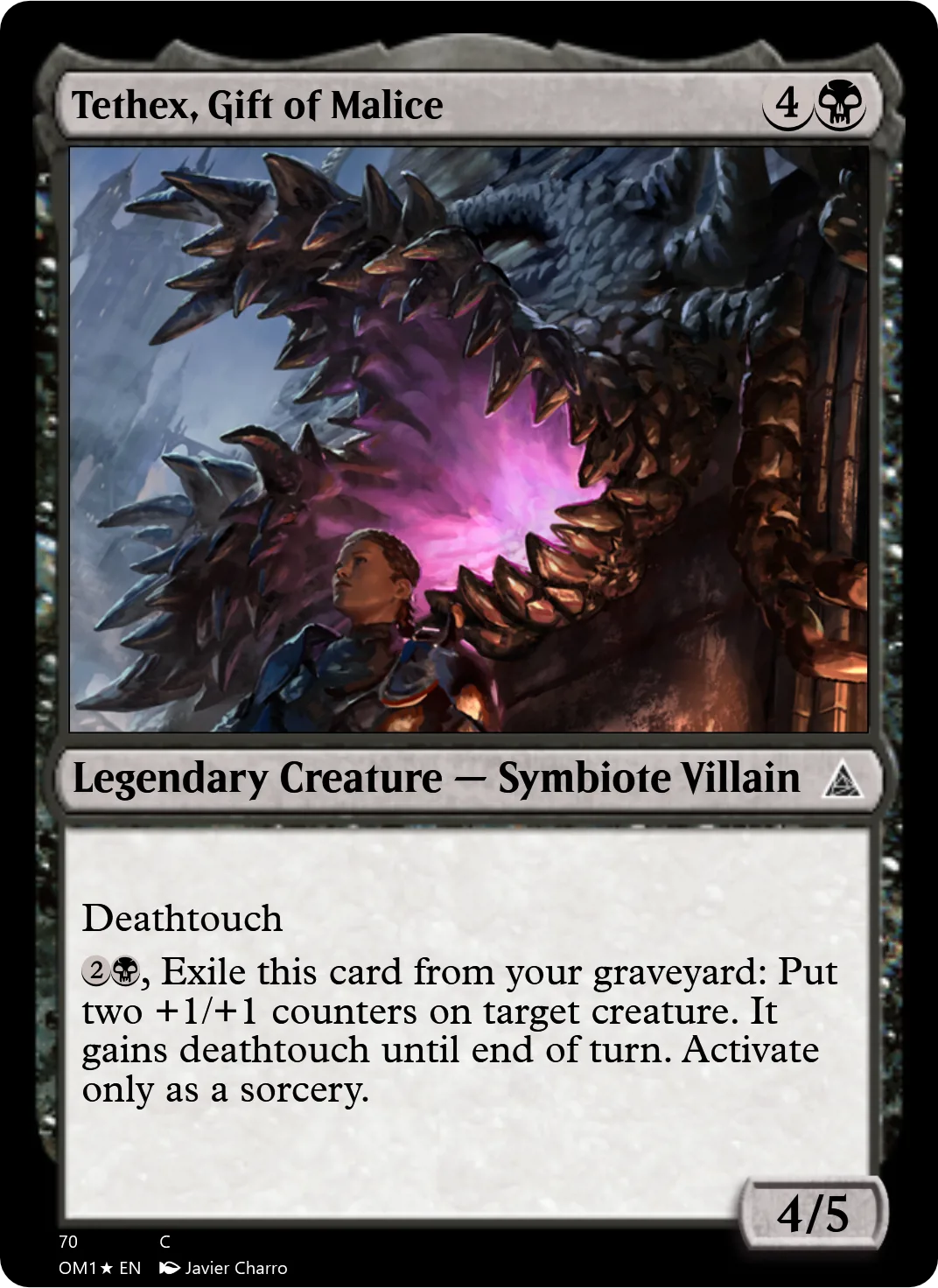 Tethex, Gift of Malice