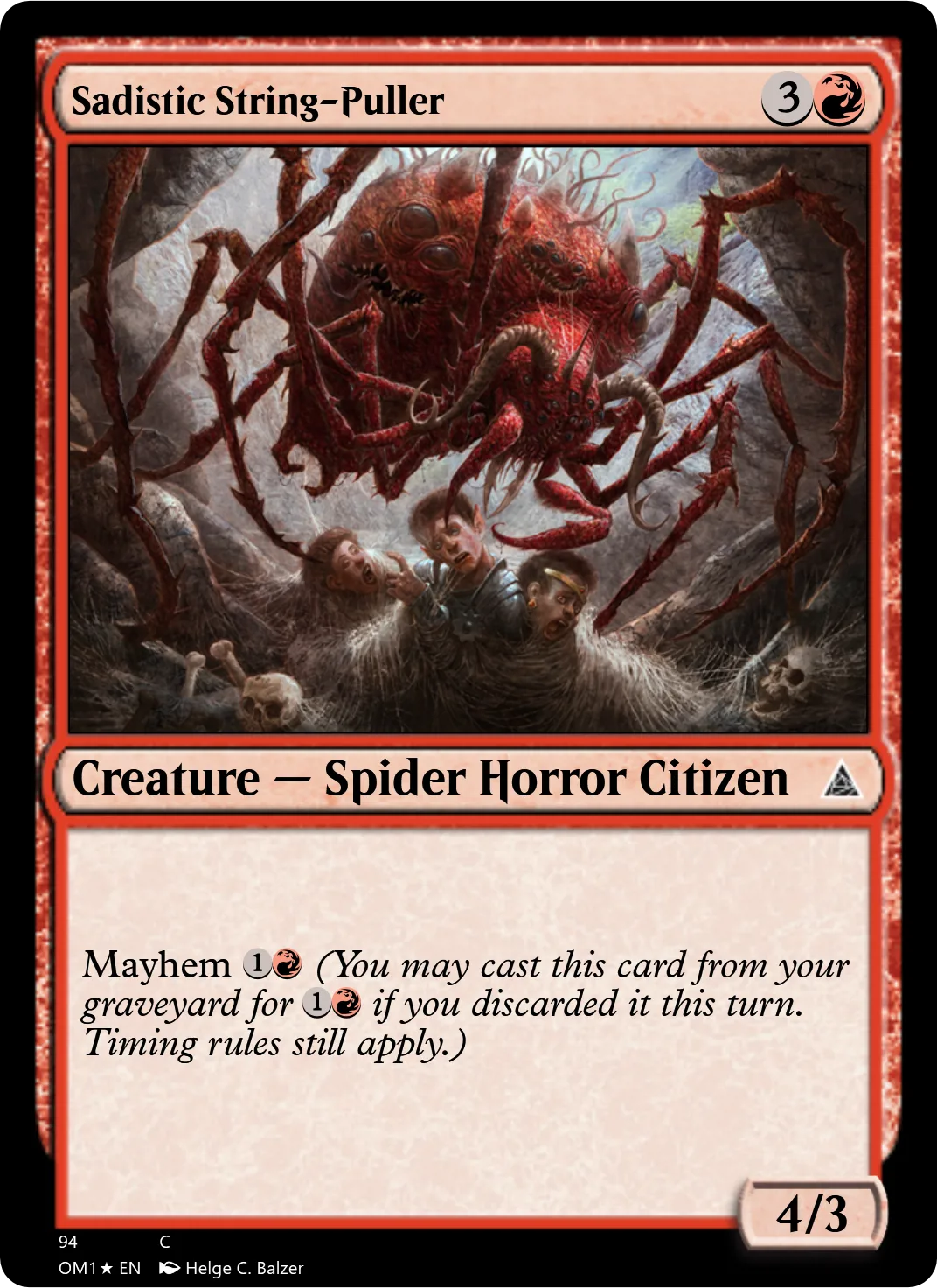 Sadistic String-Puller